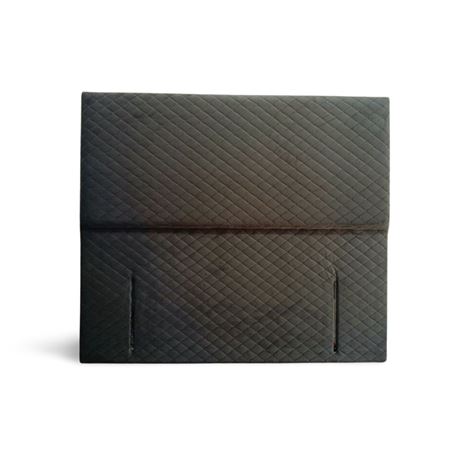 Black Diamond Pattern Headboard