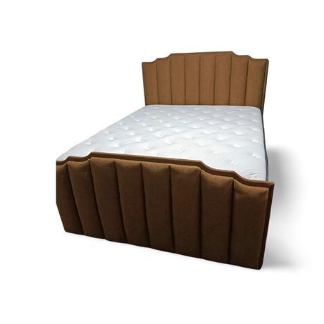 Light Brown Storage Bed